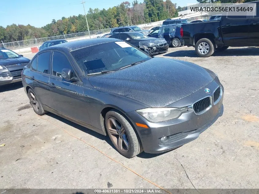 2014 BMW 328D VIN: WBA3D3C56EK154649 Lot: 40631381