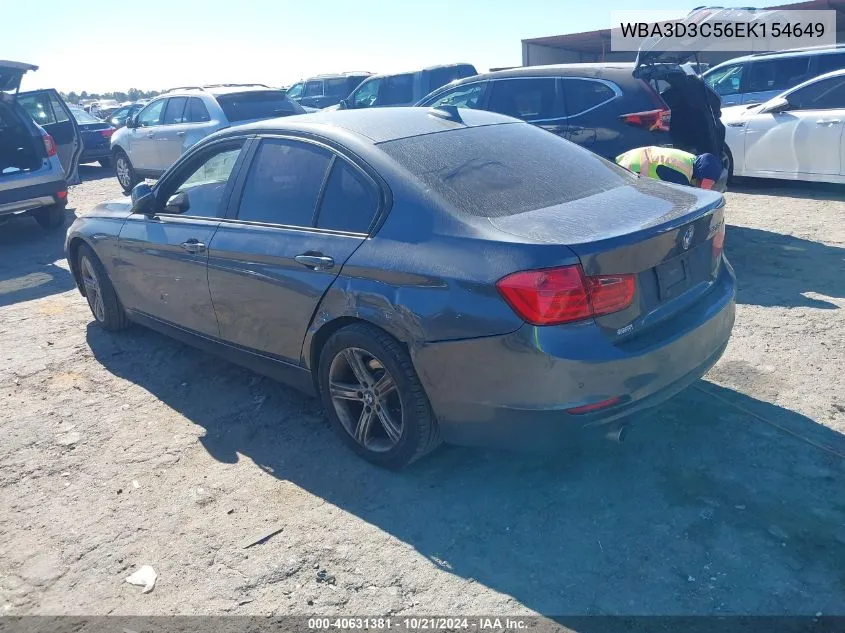 2014 BMW 328D VIN: WBA3D3C56EK154649 Lot: 40631381