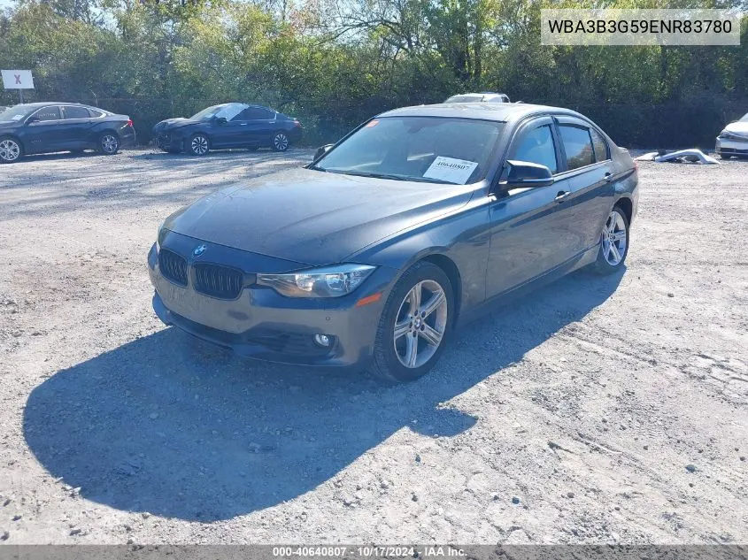 2014 BMW 328I xDrive VIN: WBA3B3G59ENR83780 Lot: 40640807