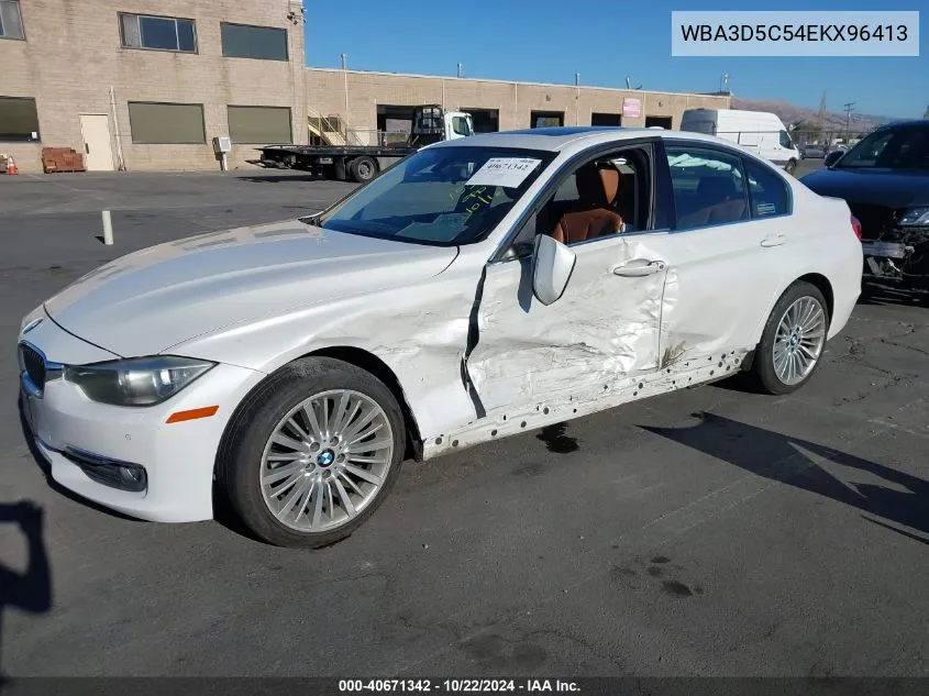 2014 BMW 328D xDrive VIN: WBA3D5C54EKX96413 Lot: 40671342