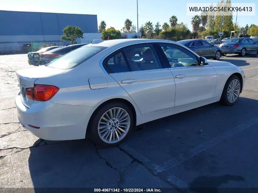 2014 BMW 328D xDrive VIN: WBA3D5C54EKX96413 Lot: 40671342