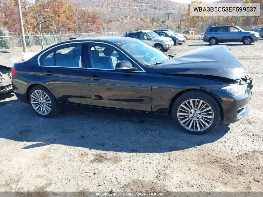 2014 BMW 328I xDrive VIN: WBA3B5C53EF599537 Lot: 40674061