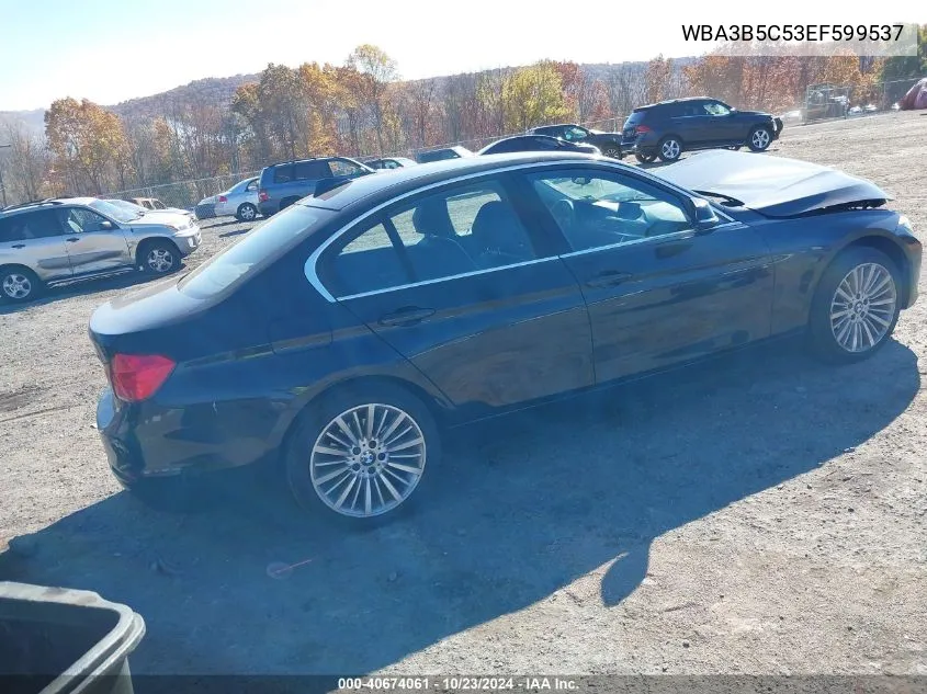 2014 BMW 328I xDrive VIN: WBA3B5C53EF599537 Lot: 40674061