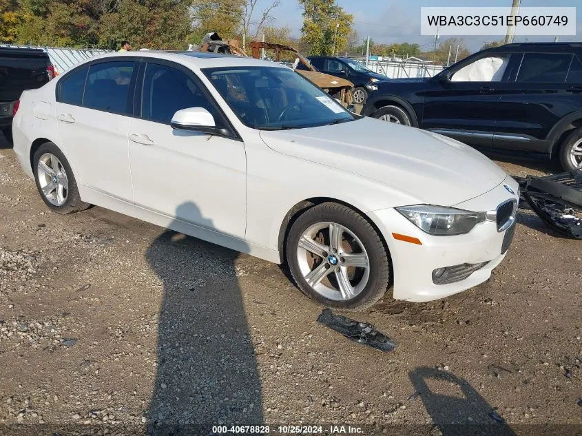 2014 BMW 320I xDrive VIN: WBA3C3C51EP660749 Lot: 40678828