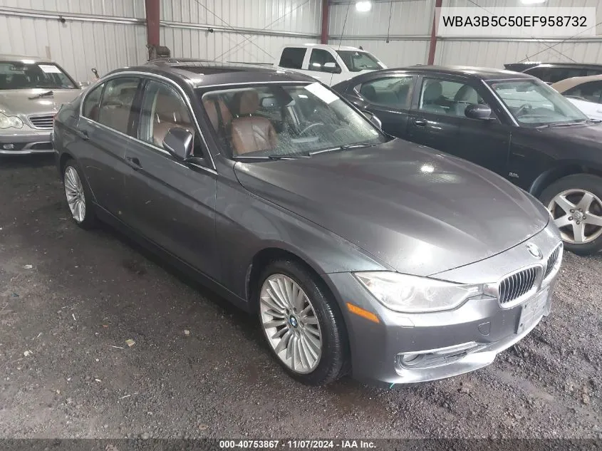 2014 BMW 328I xDrive VIN: WBA3B5C50EF958732 Lot: 40753867