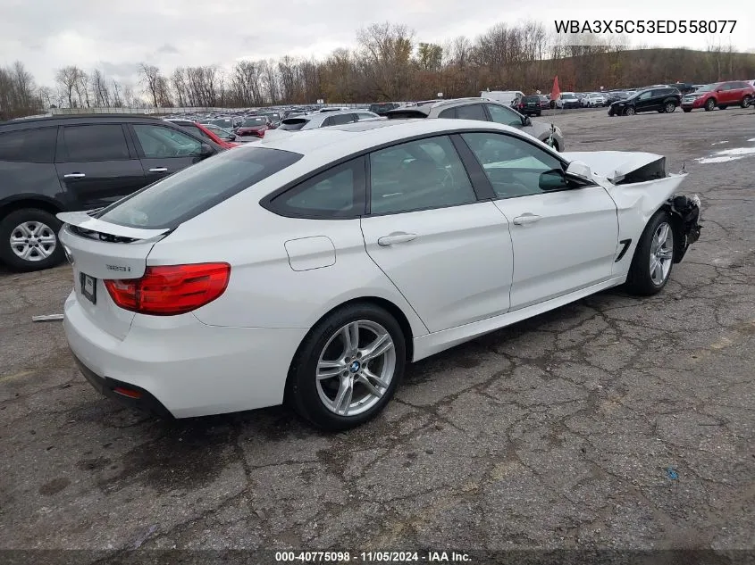 2014 BMW 328I Gran Turismo xDrive VIN: WBA3X5C53ED558077 Lot: 40775098