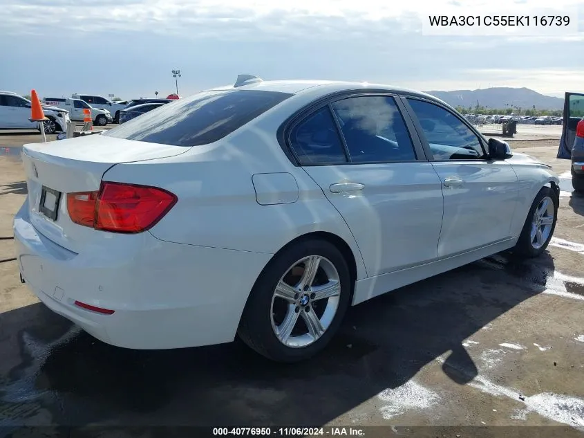 2014 BMW 328I VIN: WBA3C1C55EK116739 Lot: 40776950