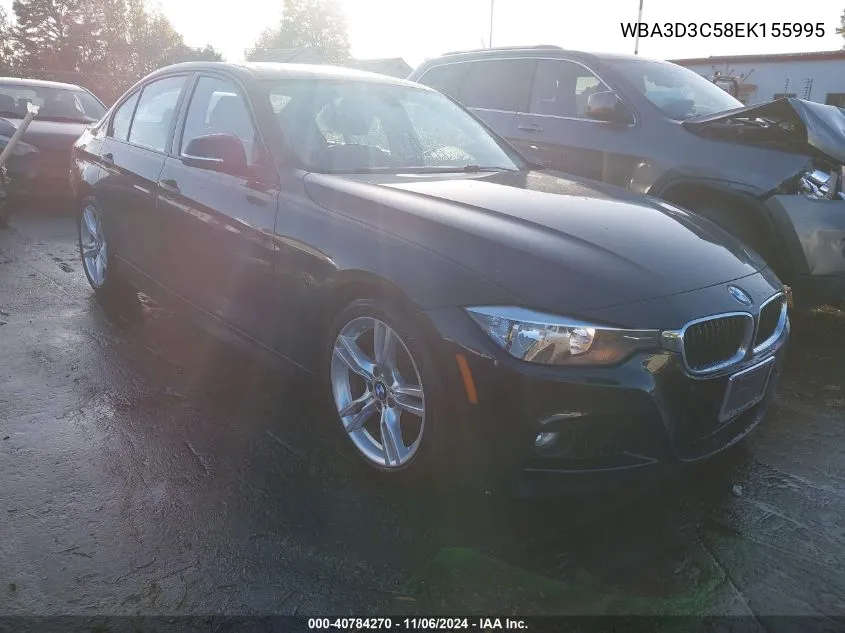 2014 BMW 328D VIN: WBA3D3C58EK155995 Lot: 40784270