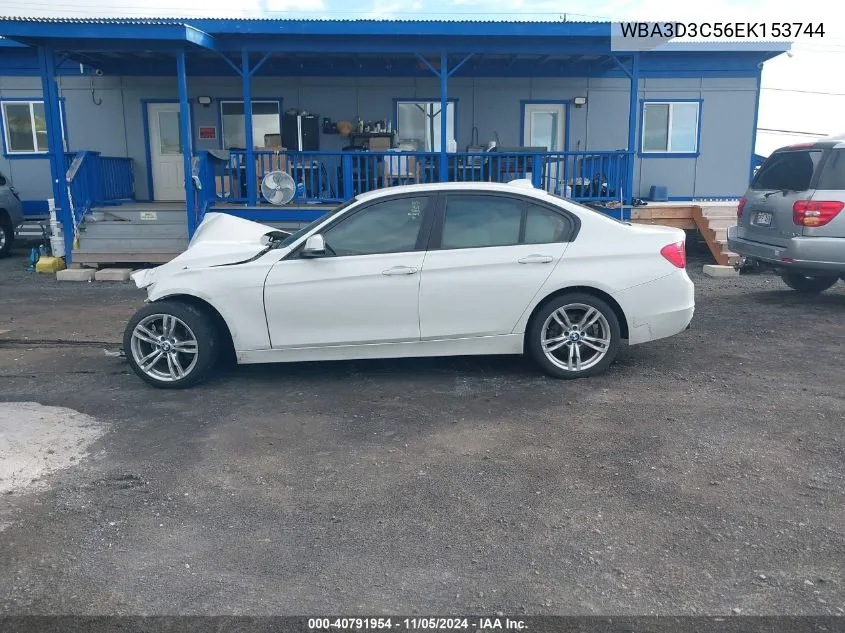 2014 BMW 328D VIN: WBA3D3C56EK153744 Lot: 40791954