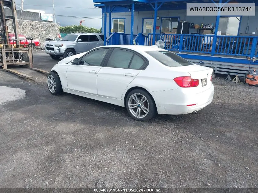 2014 BMW 328D VIN: WBA3D3C56EK153744 Lot: 40791954