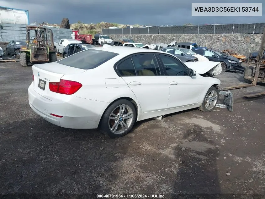 2014 BMW 328D VIN: WBA3D3C56EK153744 Lot: 40791954