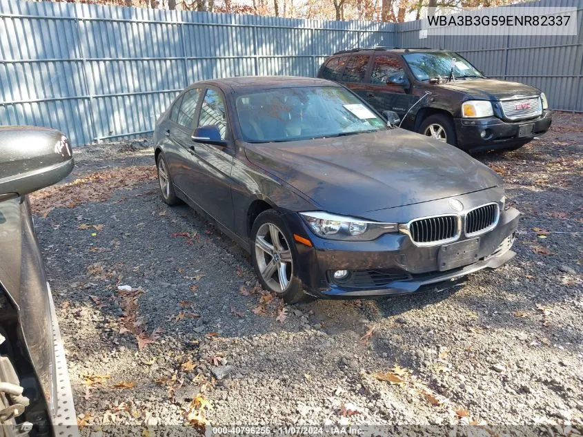 2014 BMW 328I xDrive VIN: WBA3B3G59ENR82337 Lot: 40796255