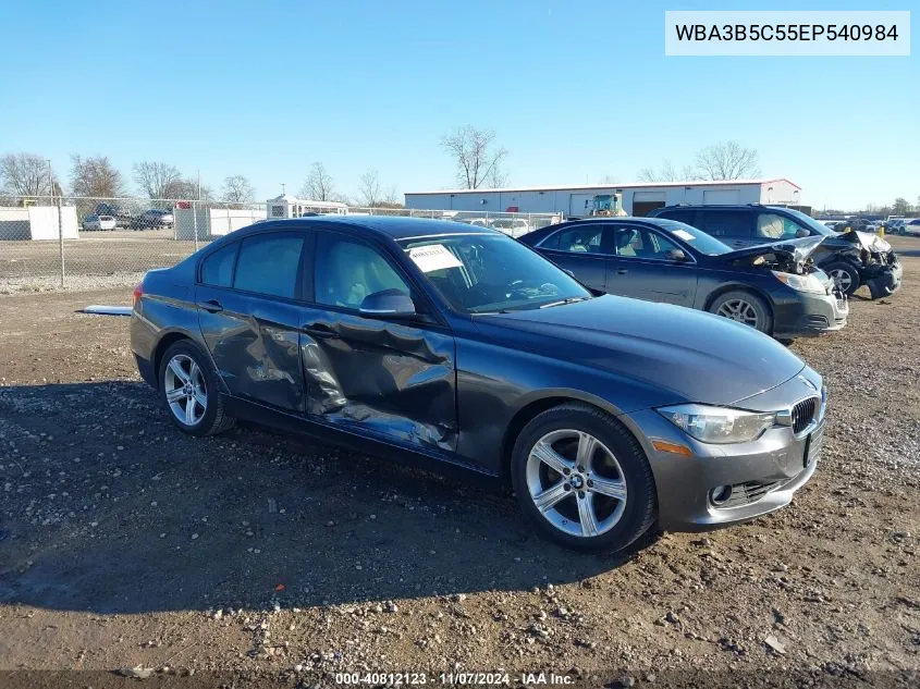 2014 BMW 328I xDrive VIN: WBA3B5C55EP540984 Lot: 40812123