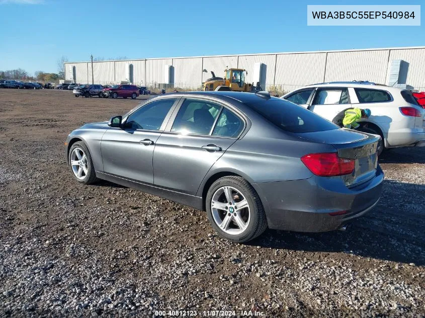 2014 BMW 328I xDrive VIN: WBA3B5C55EP540984 Lot: 40812123