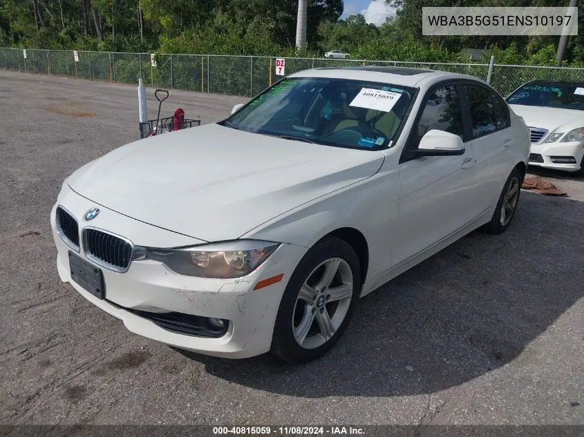 2014 BMW 328I xDrive VIN: WBA3B5G51ENS10197 Lot: 40815059