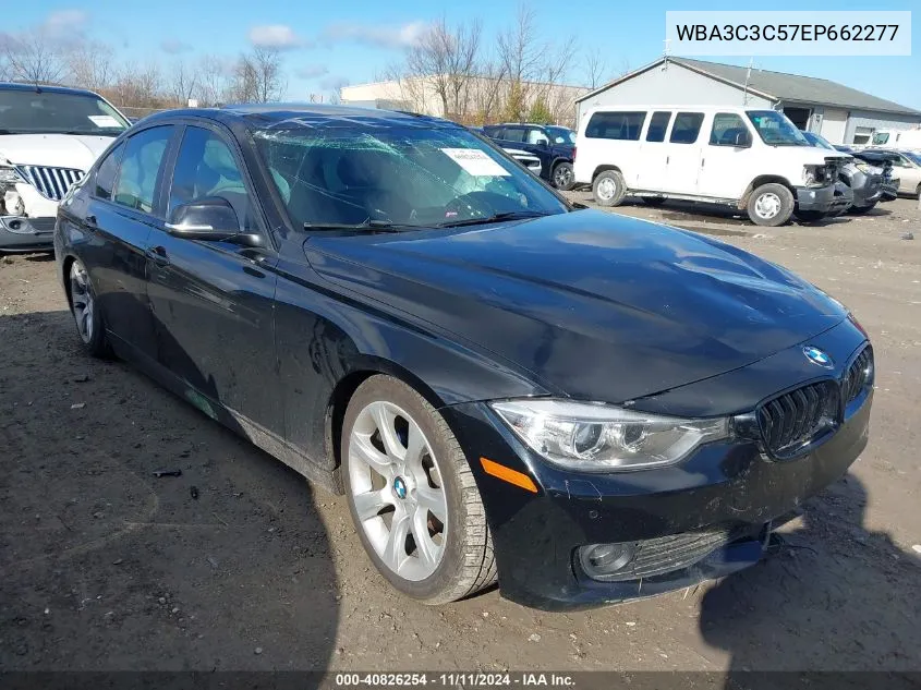 2014 BMW 320I xDrive VIN: WBA3C3C57EP662277 Lot: 40826254