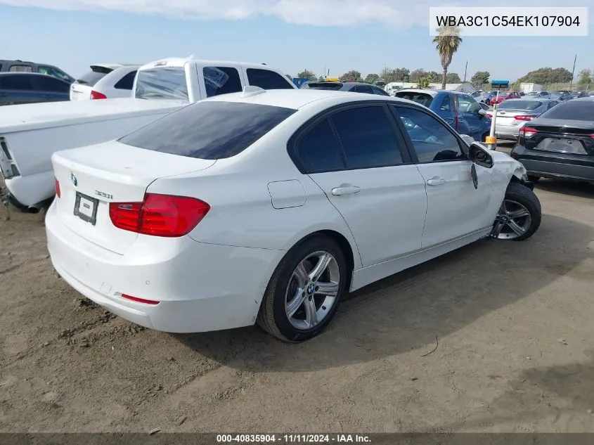 2014 BMW 328I VIN: WBA3C1C54EK107904 Lot: 40835904