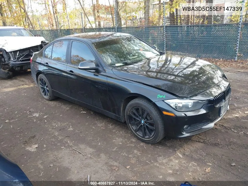 2014 BMW 328D xDrive VIN: WBA3D5C55EF147339 Lot: 40857927