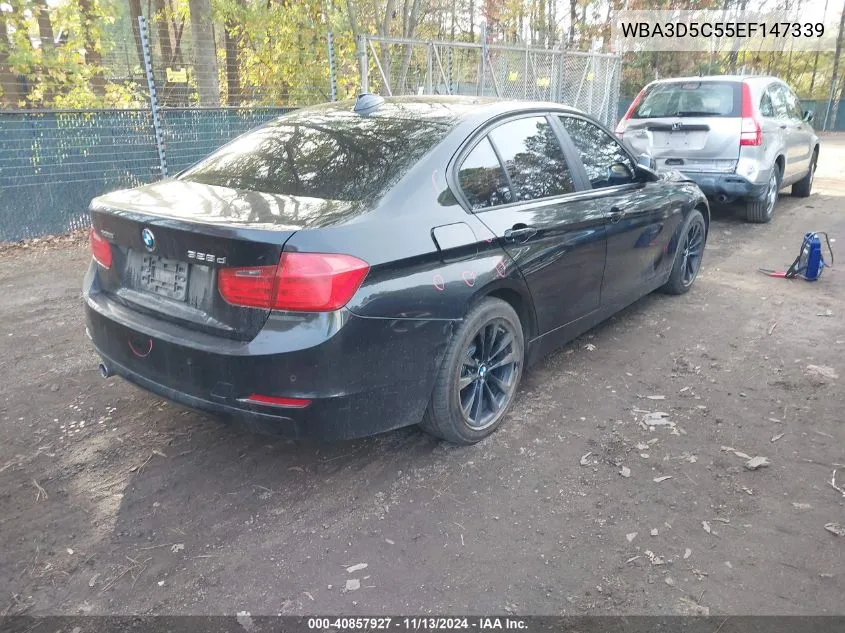 2014 BMW 328D xDrive VIN: WBA3D5C55EF147339 Lot: 40857927