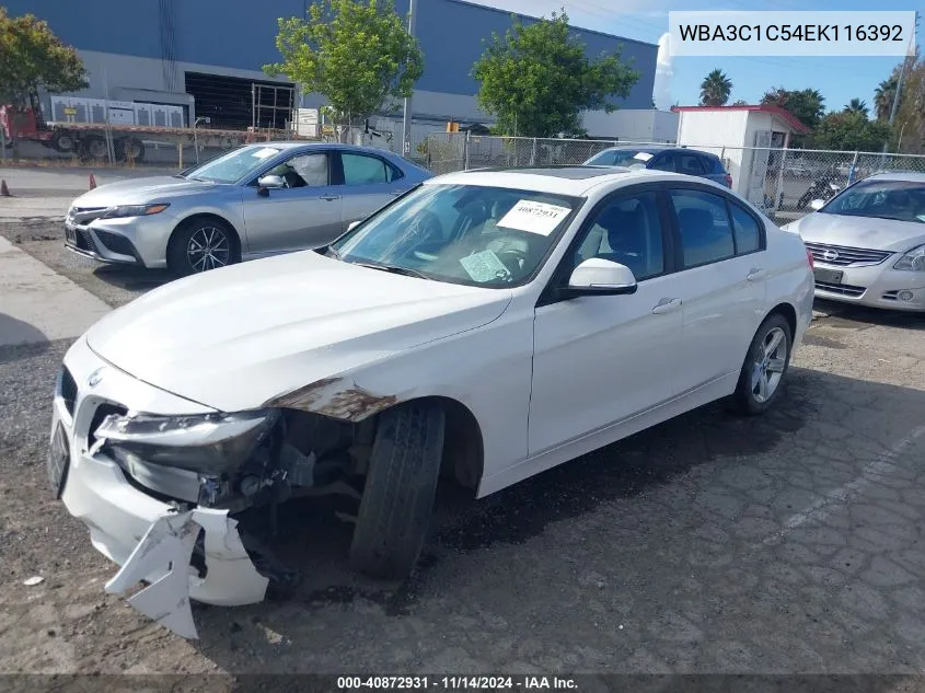 WBA3C1C54EK116392 2014 BMW 328I