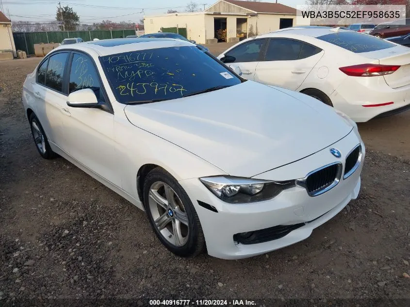 2014 BMW 328I xDrive VIN: WBA3B5C52EF958635 Lot: 40916777