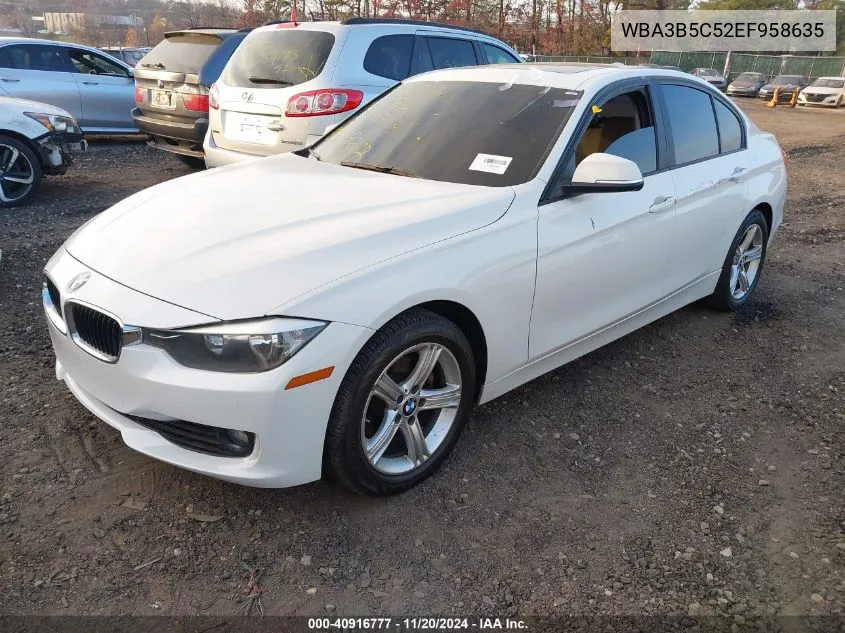 2014 BMW 328I xDrive VIN: WBA3B5C52EF958635 Lot: 40916777