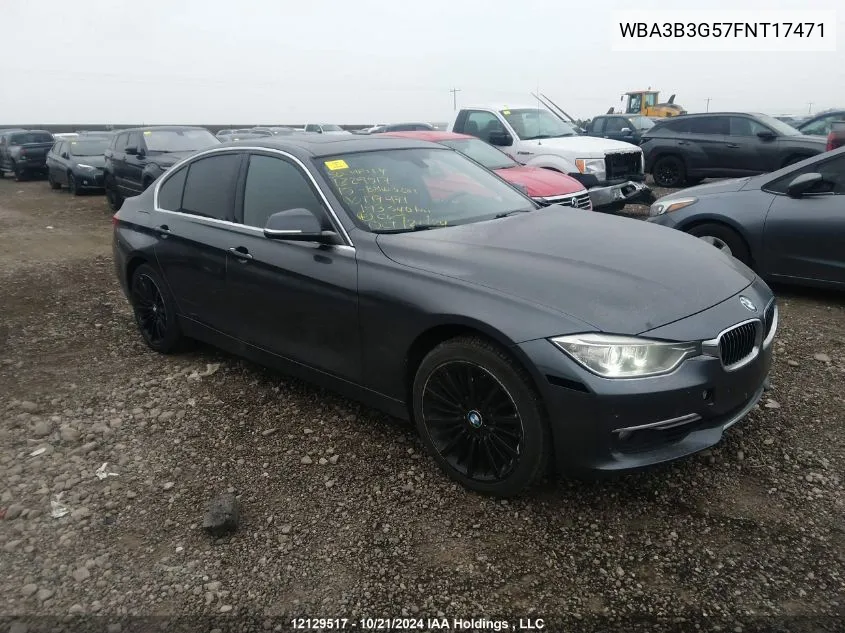 WBA3B3G57FNT17471 2015 BMW 328I xDrive