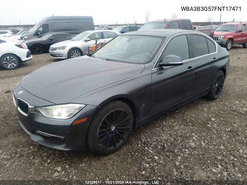 WBA3B3G57FNT17471 2015 BMW 328I xDrive