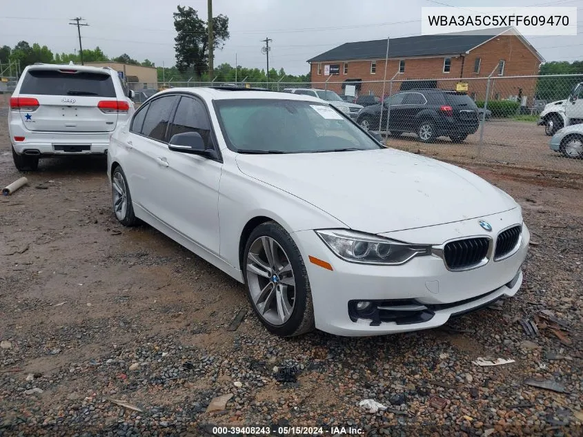 2015 BMW 328I VIN: WBA3A5C5XFF609470 Lot: 39408243