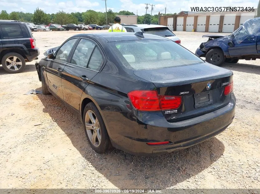 2015 BMW 320I xDrive VIN: WBA3C3G57FNS73436 Lot: 39670926