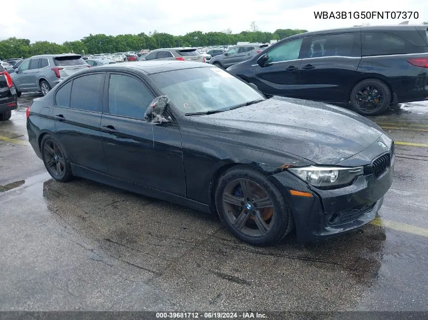 2015 BMW 320I VIN: WBA3B1G50FNT07370 Lot: 39681712