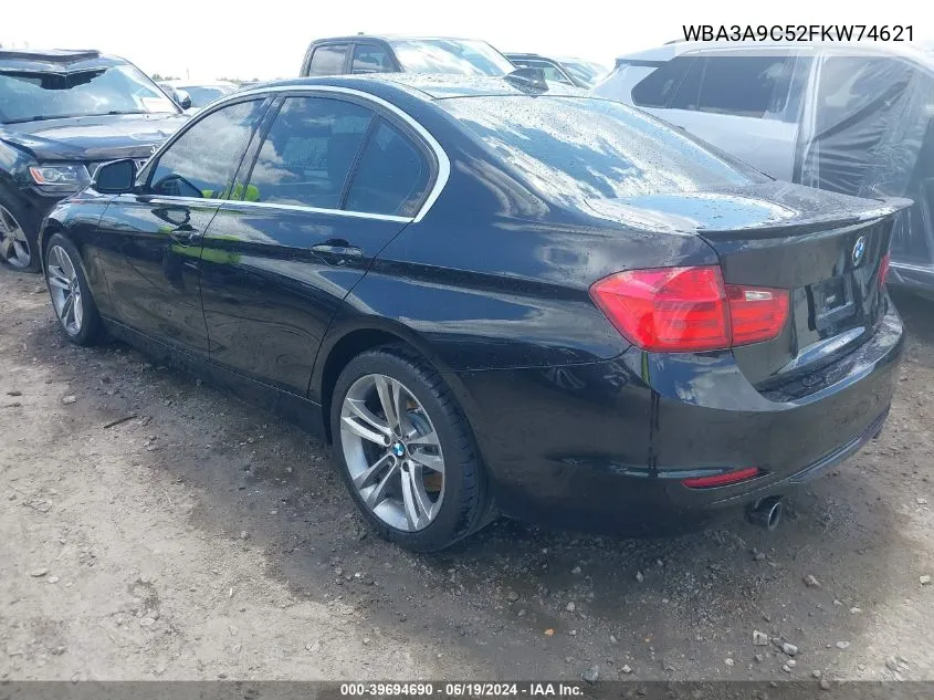 WBA3A9C52FKW74621 2015 BMW 335I