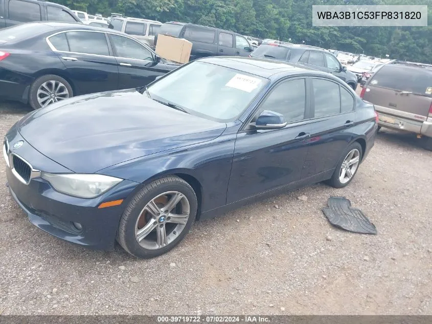 WBA3B1C53FP831820 2015 BMW 320I