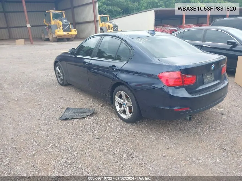 WBA3B1C53FP831820 2015 BMW 320I