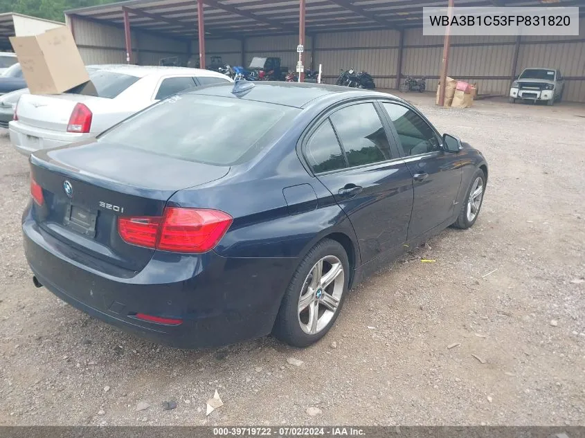 WBA3B1C53FP831820 2015 BMW 320I