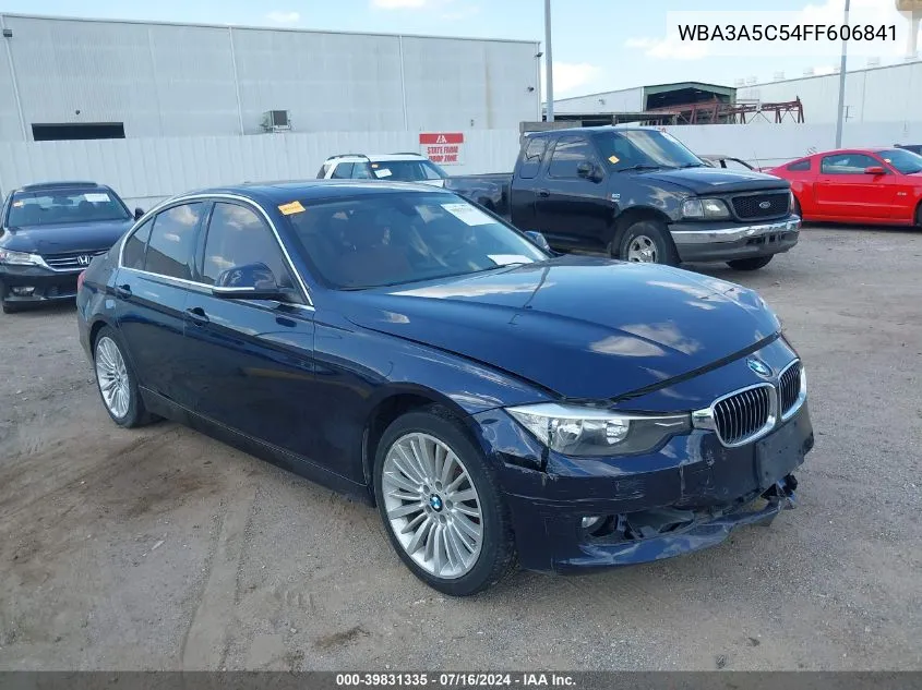 2015 BMW 328I VIN: WBA3A5C54FF606841 Lot: 39831335