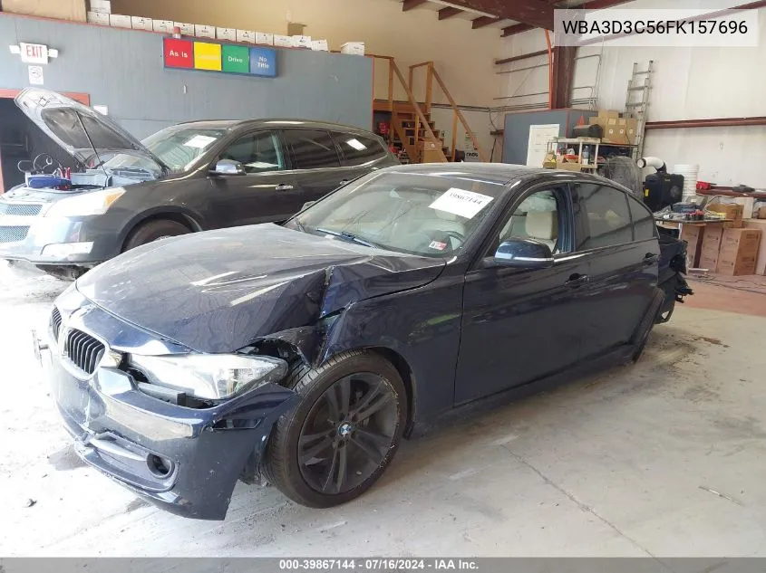 2015 BMW 328 D VIN: WBA3D3C56FK157696 Lot: 39867144