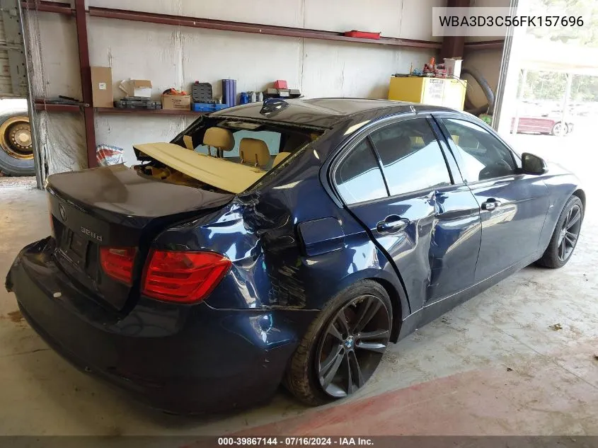 2015 BMW 328 D VIN: WBA3D3C56FK157696 Lot: 39867144