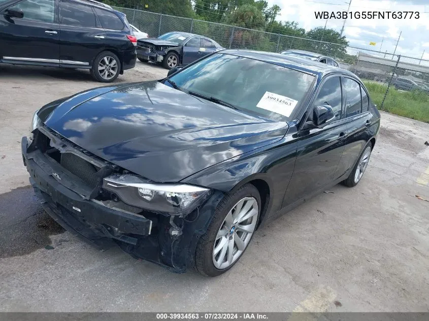 2015 BMW 320I VIN: WBA3B1G55FNT63773 Lot: 39934563