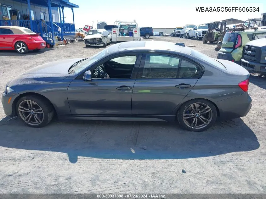 2015 BMW 328I VIN: WBA3A5C56FF606534 Lot: 39937898