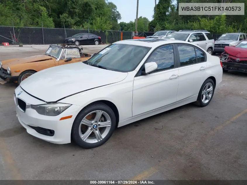 2015 BMW 320I VIN: WBA3B1C51FK140573 Lot: 39961164