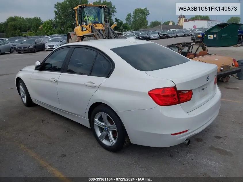 2015 BMW 320I VIN: WBA3B1C51FK140573 Lot: 39961164