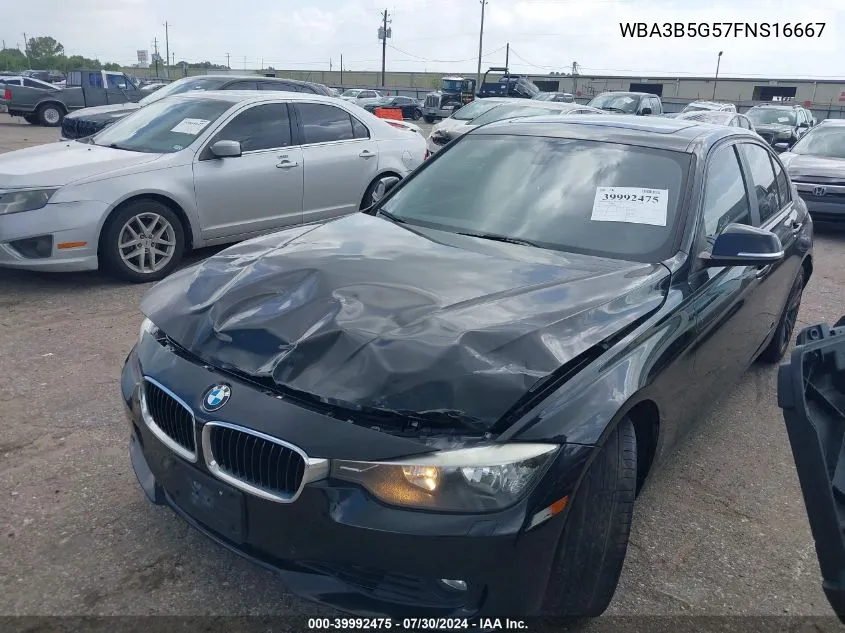 2015 BMW 328I xDrive VIN: WBA3B5G57FNS16667 Lot: 39992475