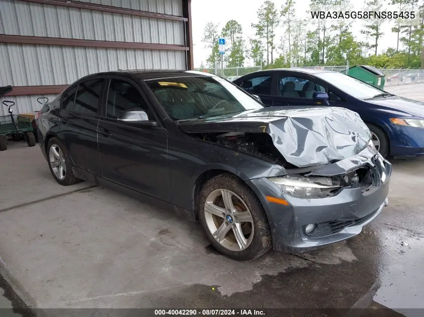 2015 BMW 328I VIN: WBA3A5G58FNS85435 Lot: 40042290