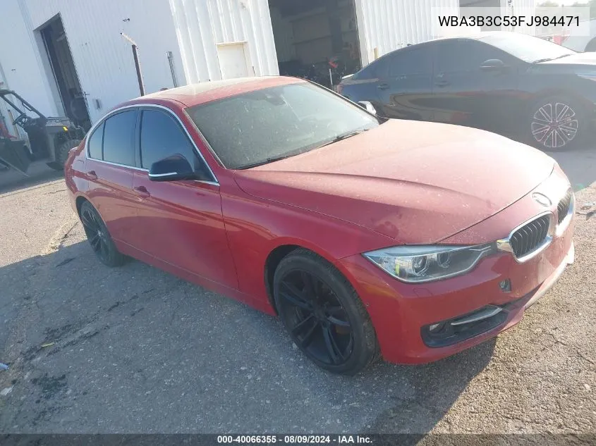 2015 BMW 328I xDrive VIN: WBA3B3C53FJ984471 Lot: 40066355