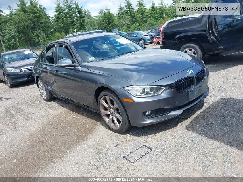 2015 BMW 320I xDrive VIN: WBA3C3G50FNS73147 Lot: 40072719