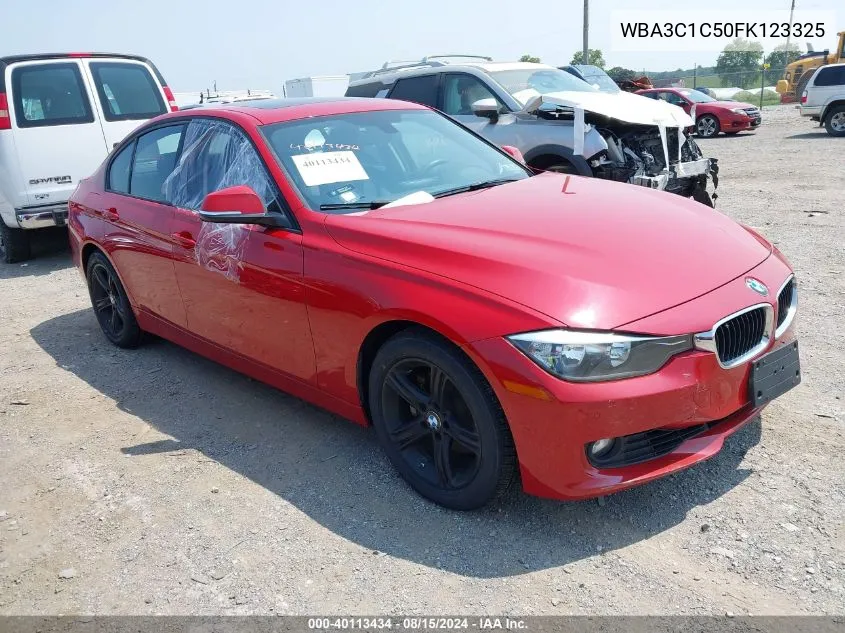 2015 BMW 328I VIN: WBA3C1C50FK123325 Lot: 40113434