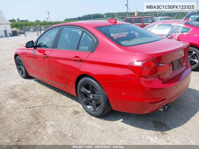 2015 BMW 328I VIN: WBA3C1C50FK123325 Lot: 40113434