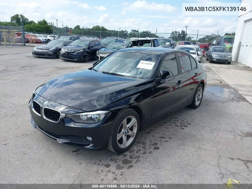 WBA3B1C5XFK139146 2015 BMW 320I