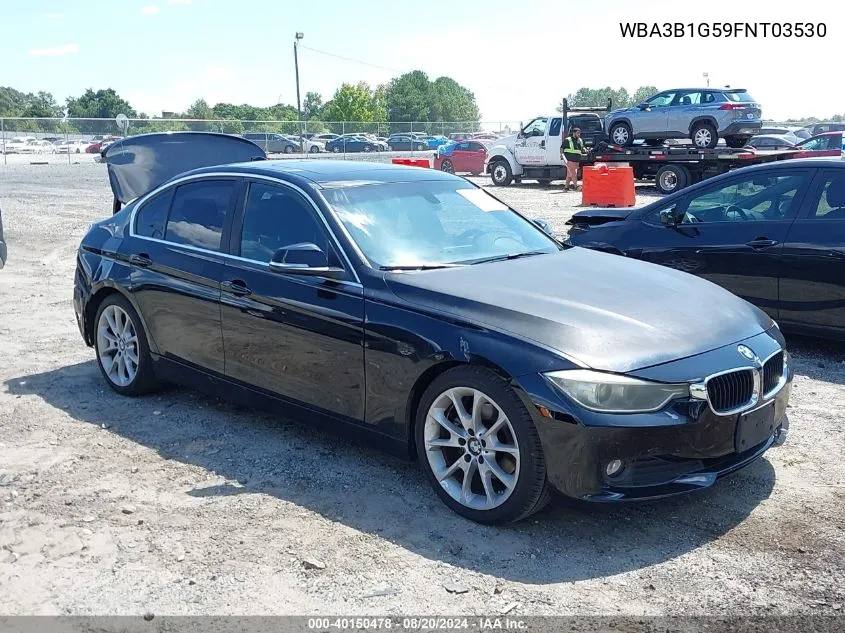 2015 BMW 320I I VIN: WBA3B1G59FNT03530 Lot: 40150478